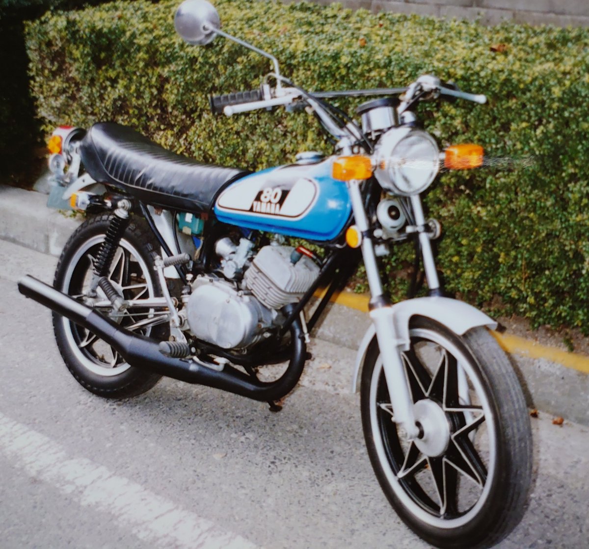 ヤマハミニトレGT80、GR80用菅谷(スガヤ)水冷ヘッドキット未使用、元箱