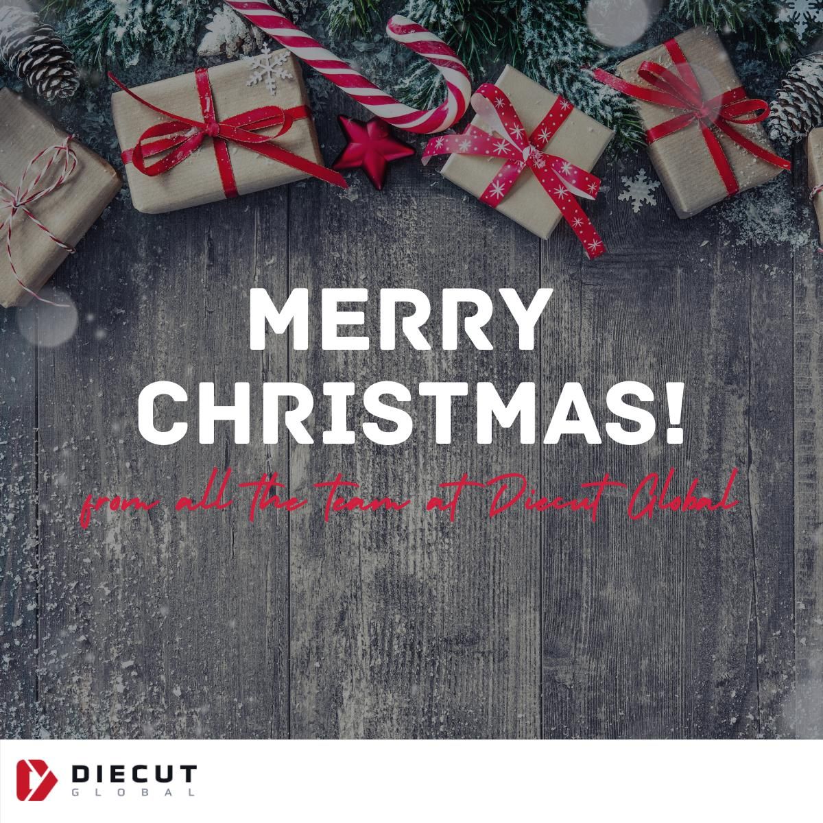 We're out of the Office after today (busy helping Santa with his packaging requirements), but will be available over the festive period for any enquiries or service needs! We hope you all have a fantastic Christmas &amp; look forward to working with you in the New Year! #diecutglobal
