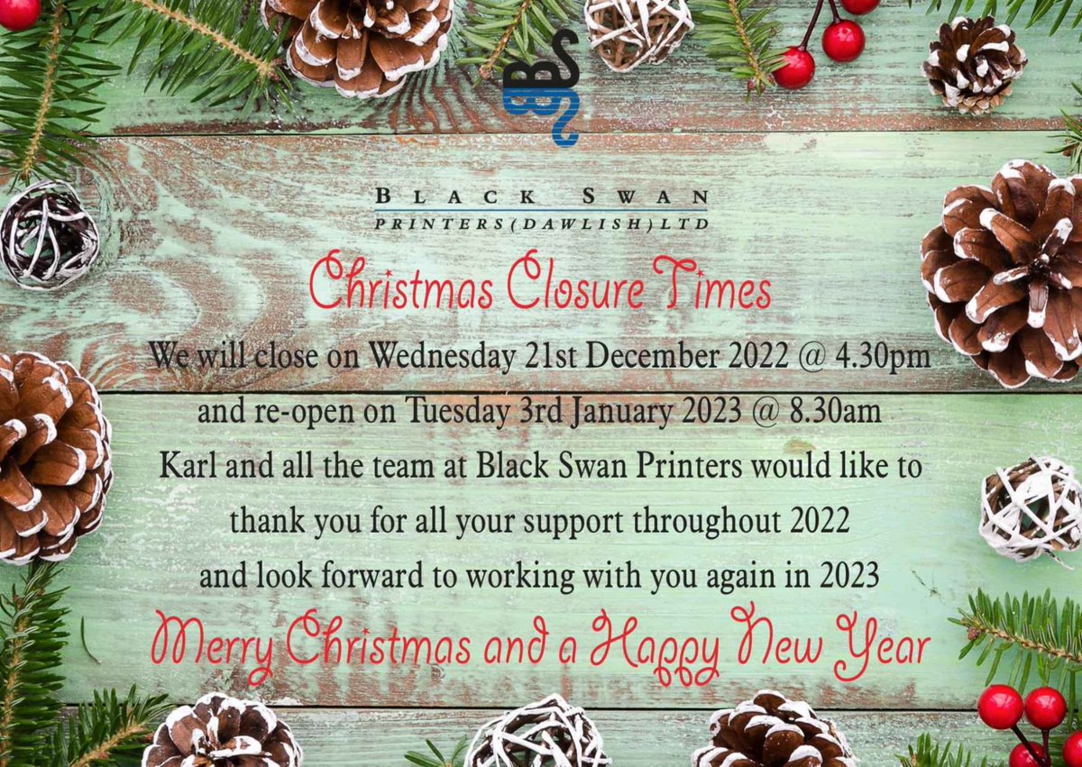 Merry Christmas and a Prosperous New Year from all at BSP.
