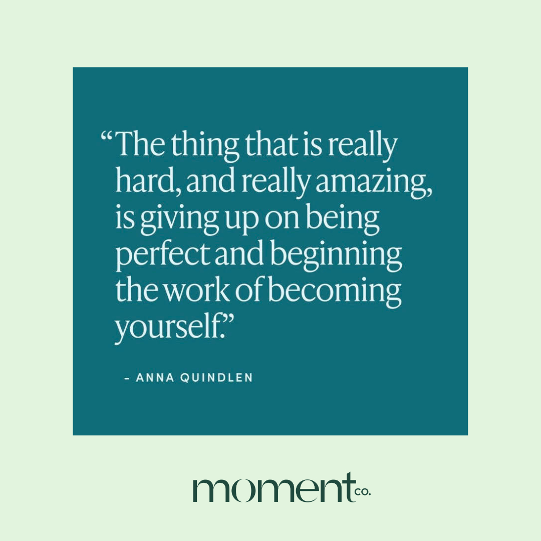 News Flash!  There is no such thing as perfect!

All we hope to do everyday is the best we can - with kindness.