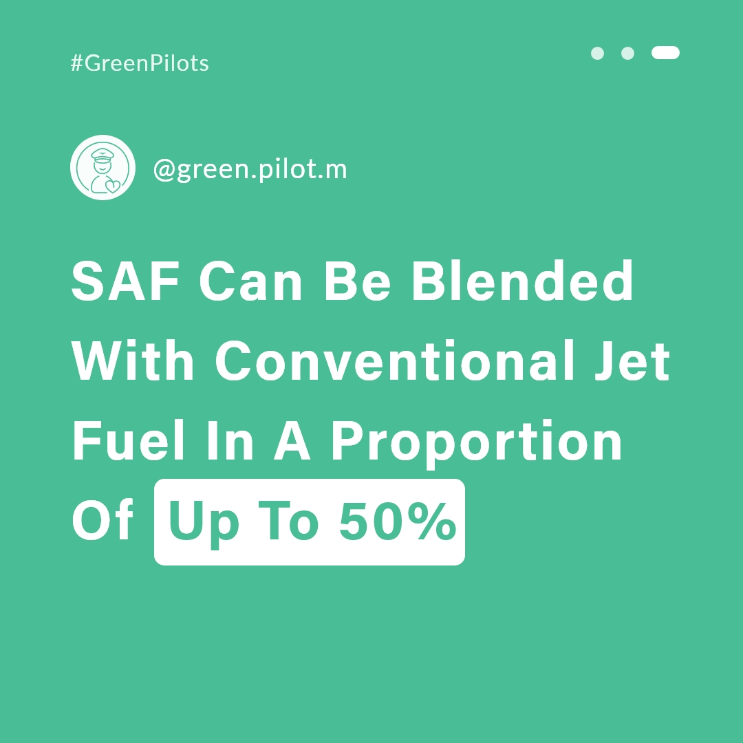 📰 Our new article about Sustainable Aviation Fuels in online! Difference between SAF and #Biofuel, carbon footprint of #SAF, and current experiments; read the details here 👉 bit.ly/3HWwS9x 

#GreenPilot #carbonfootprint #sustainableaviation #greenaviation #Blog