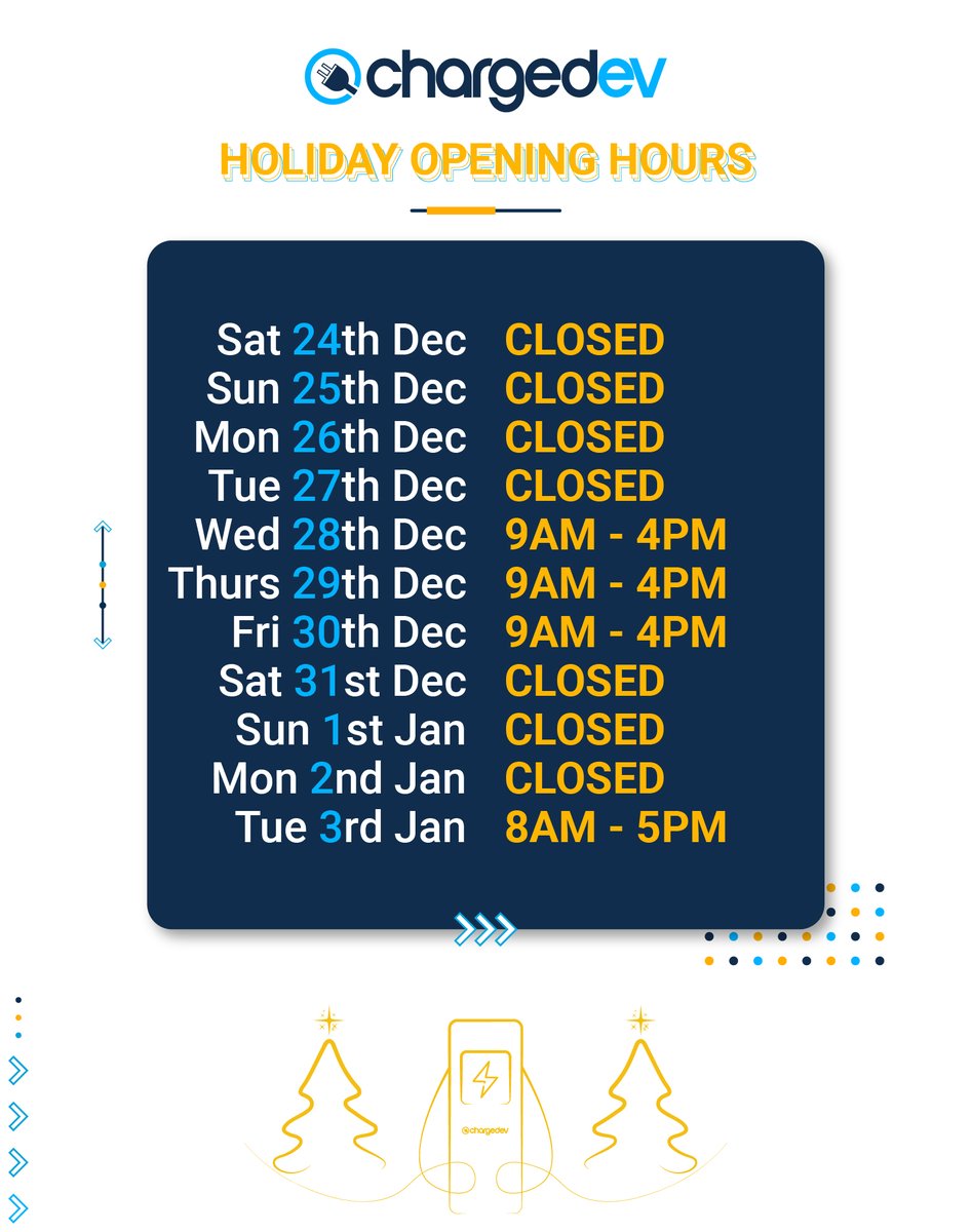 A very Merry Christmas from everyone at ChargedEV 🎅

As the end of 2022 nears, we would like to take this opportunity to thank you for your interest in our products and services. 

We've had an eventful year! 

We wish you a Merry Christmas and all the best for the New Year! 🎄