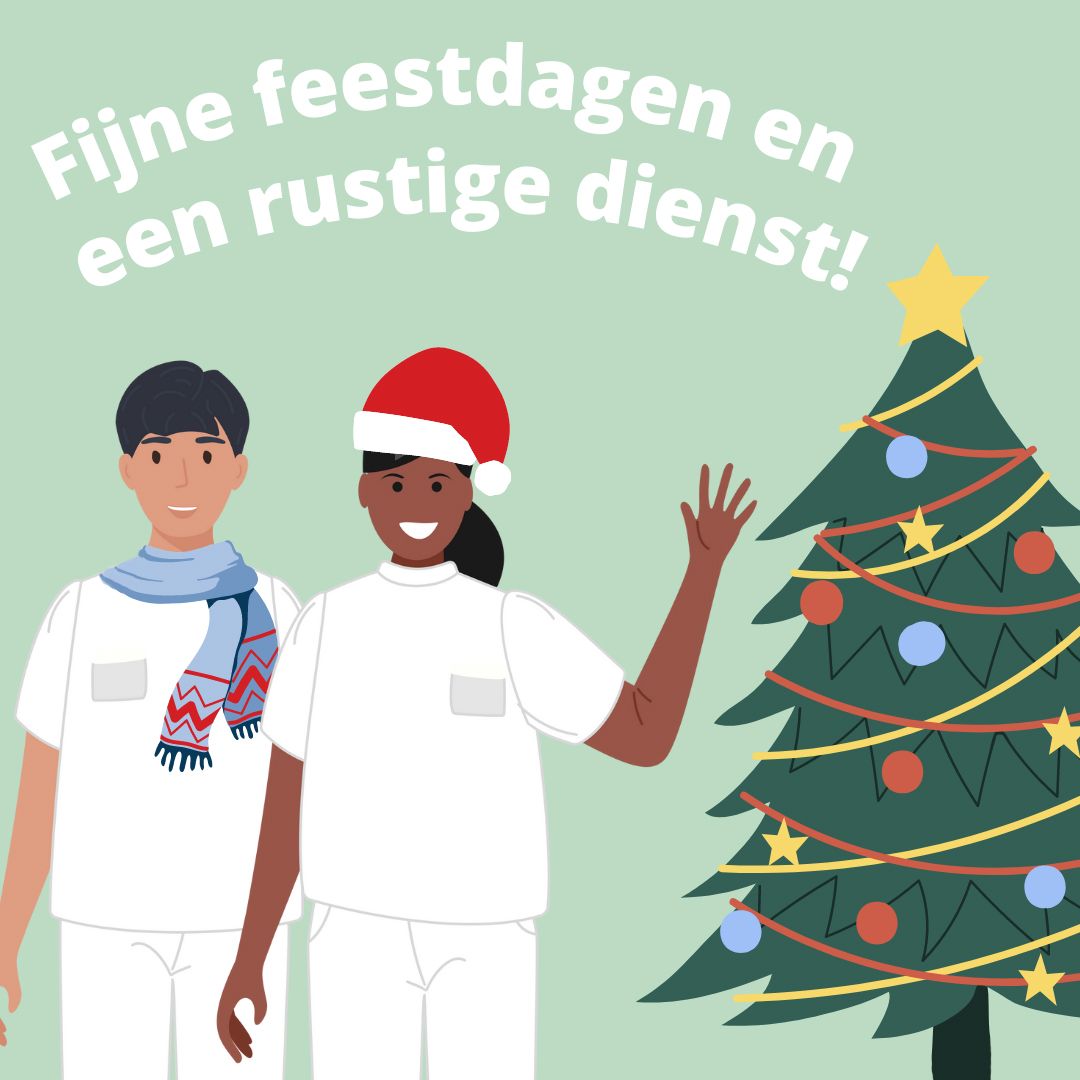 V&amp;VN wenst alle verpleegkundigen, verzorgenden en verpleegkundig specialisten fijne feestdagen en rustige diensten.

Werk jij ook door? Post een kerstfoto met de hashtag #wijwerkendoor.