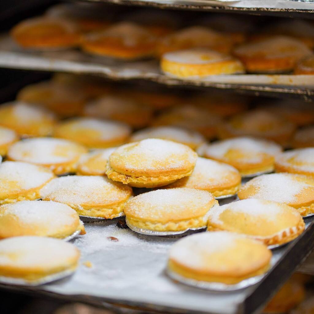 Our Mince Pies this year are selling faster than ever before, so thank you!! It’s full speed ahead in the bakery to keep up. Merry Christmas everyone and lots of love 🎄🎅 instagr.am/p/Cmg5vTQoFa5/