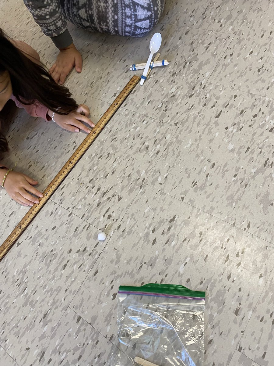 MegHodgins's tweet photo. Grade 3s using what they have learned about forces and measurement to conduct a number of experiments this week @SACTVDSB https://t.co/ZFJrG1DzlO