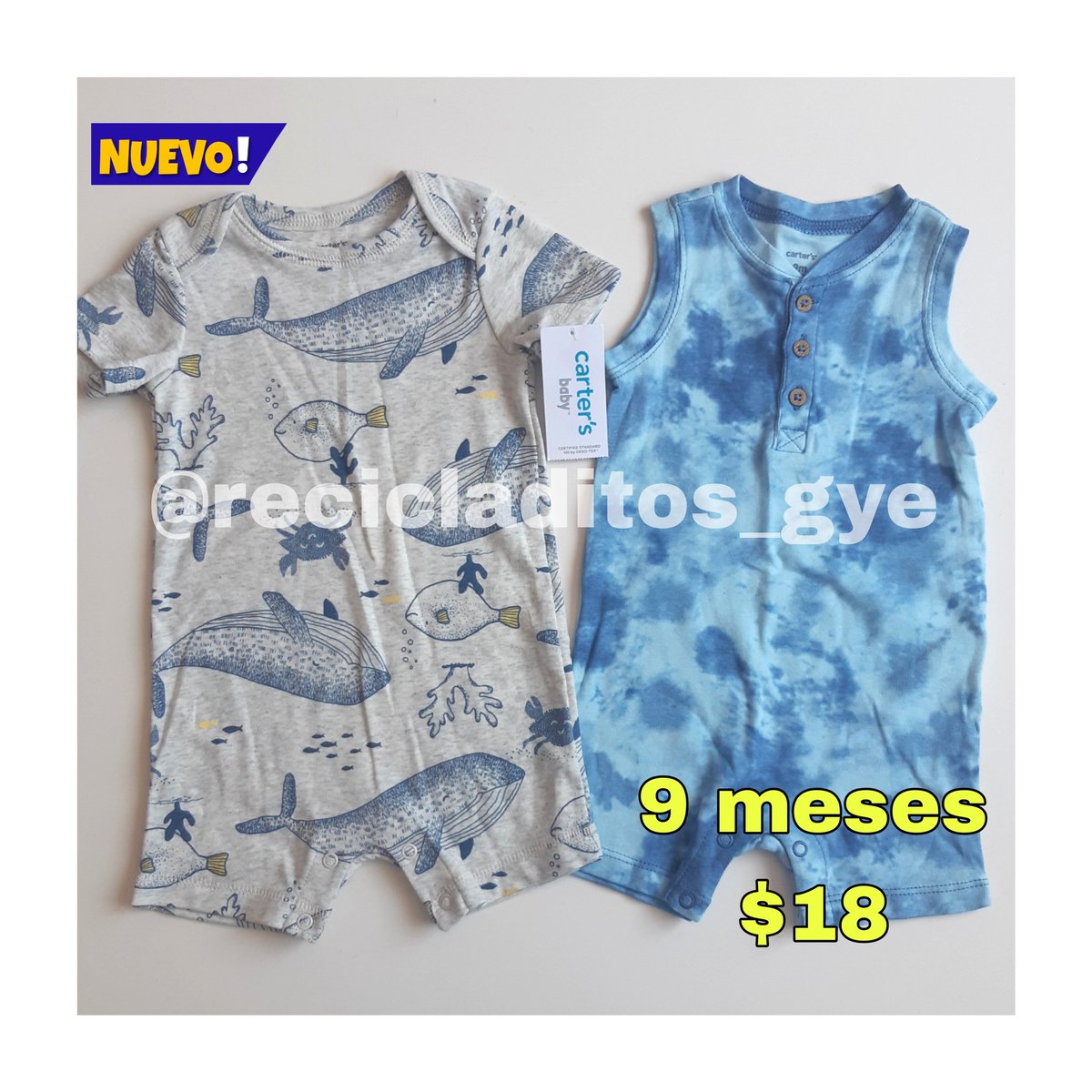 Michu3085's tweet photo. @MrLinkEc @recicladitos_gye 
Tienda online
Venta de ropa nueva y usada para niñ@s
Marcas como carters, the childrens place,  garanimals, shein etc
Síguenos ig
https://t.co/mjgzs7x8GY
Envíos por servientrega https://t.co/qaAWMpfvvT