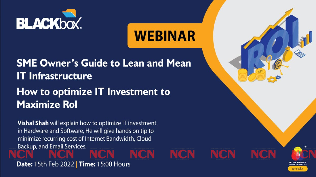 ncnmagazine's tweet image. #Synersoft Technologies Private Limited conducts #Webinar on ‘#SMEGuide to Lean and Mean #ITInfrastructure’

𝐊𝐧𝐨𝐰 𝐌𝐨𝐫𝐞👇

ncnonline.net/synersoft-tech…

@SynersoftTech #ncn #ncnmagzine