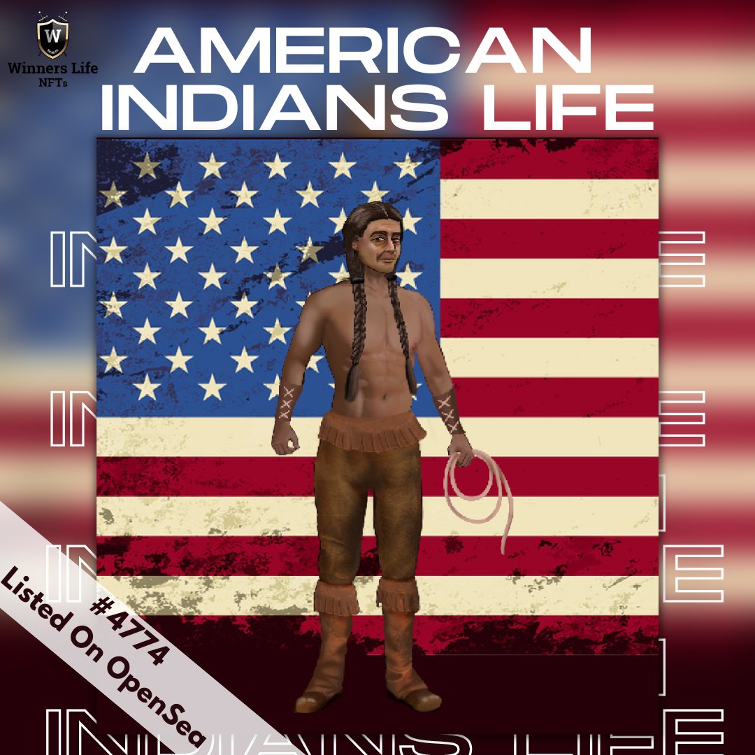 winnerslifenfts's tweet photo. American Indians Life 4774😇

We Are Listed On OpenSea.🤩

Link In Bio.🔗

Join Our Discord.🤑

#nfts #nftcollectors #nftdrop #nft #nftcollectors #nftcommunity #Metaverse #etherum #opensea #NFTCommunity https://t.co/j1E6EXPt3o