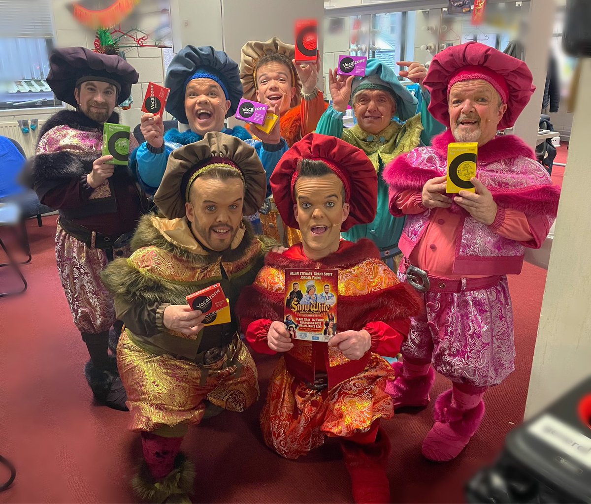 A Massive Thank You to <a href="/VocalzoneHQ/">Vocalzone</a> for supplying us with these amazing goodies to help us through our panto season here in Edinburgh ❤️🍎