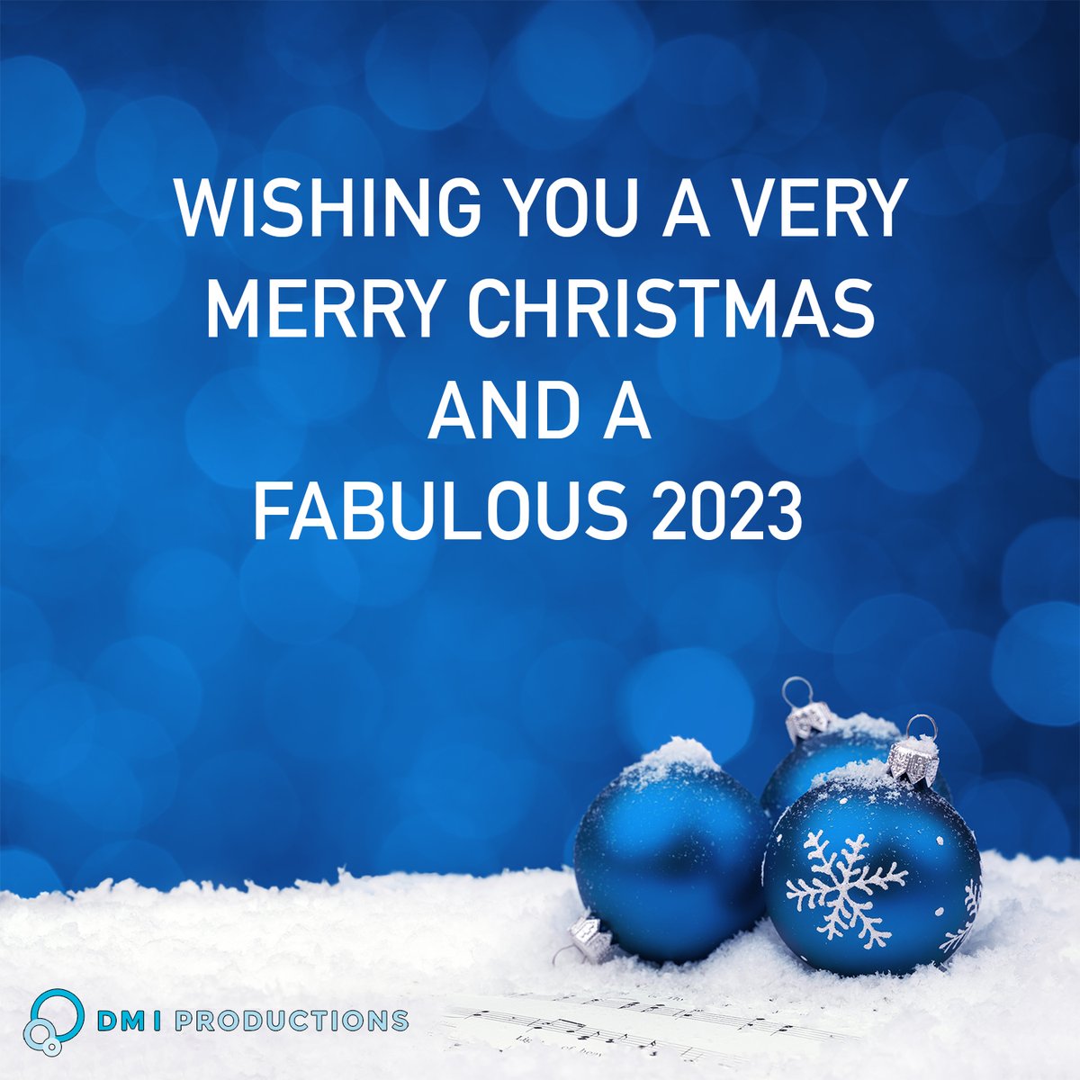 Time for a quick message before we put our feet up and start eying up all those choccies!
Wishing all our clients, suppliers, freelancers, and friends of DMI a truly wonderful Christmas break.
Here’s to a happy, healthy, and successful 2023 for one and all.