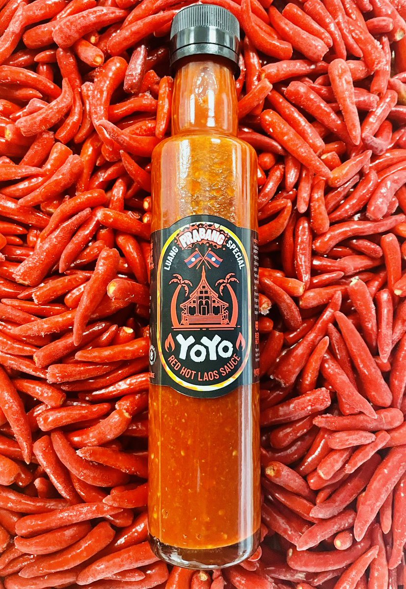 yoyolaossauce's tweet photo. Large bottles of Luang Prabang Special added to the website - back in stock in the new year 🙌
#crafthotsauce #hotsauceuk #chilliheads #madeinyorkshire https://t.co/gdygeh4JAW