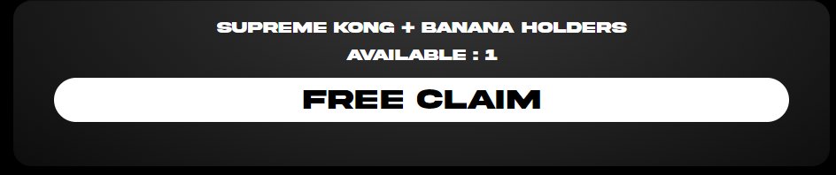 guidedphantom's tweet photo. Once you MAX MINT @supremekong... YOU CAN'T STOP WINNING!

✅1 transaction your MINTING and STAKING
✅INSTANTLY EARNING $JNGL
✅I won SUPREME BANANA for MAX MINTING
✅I won the HELLBOY Supreme Kong
✅HELLBOY + BANANA another free SK2🤯

JOIN US TODAY🌴🦍🌴

#KONGSEASON https://t.co/z7KuhvM2ov