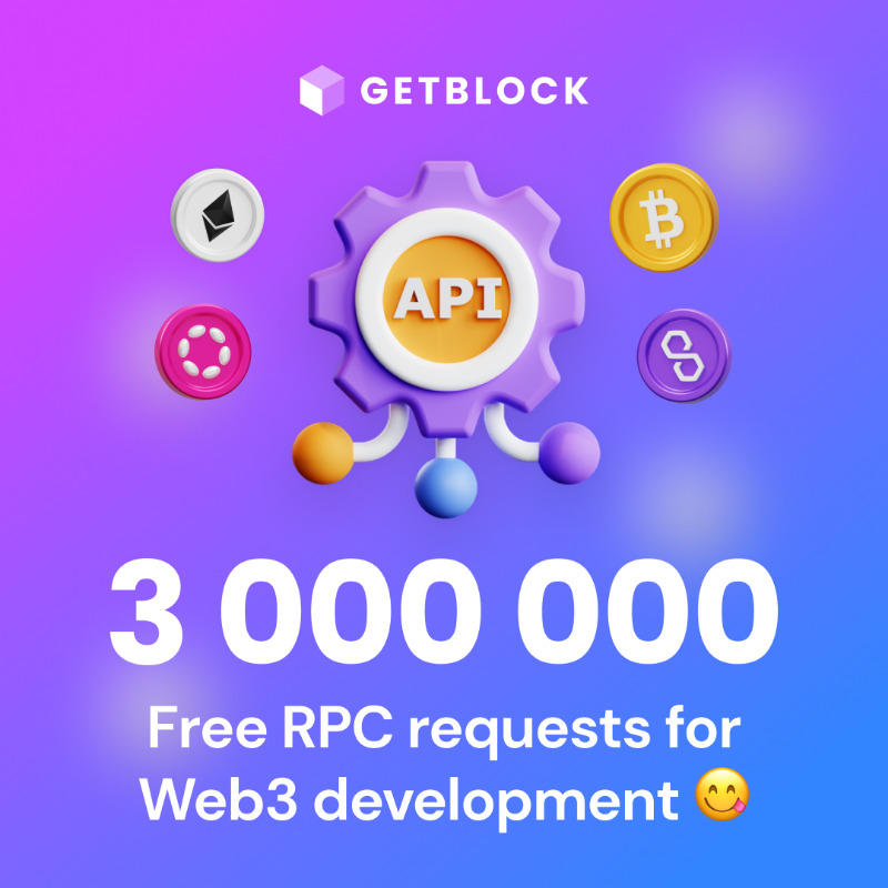 getblockio's tweet photo. In blockchain we trust. GetBlock supports thousands of Web3 apps with API node infrastructure🚀

✅Cost-efficient, flexible and reliable RPC provider with a free plan for 100.000 requests/day.