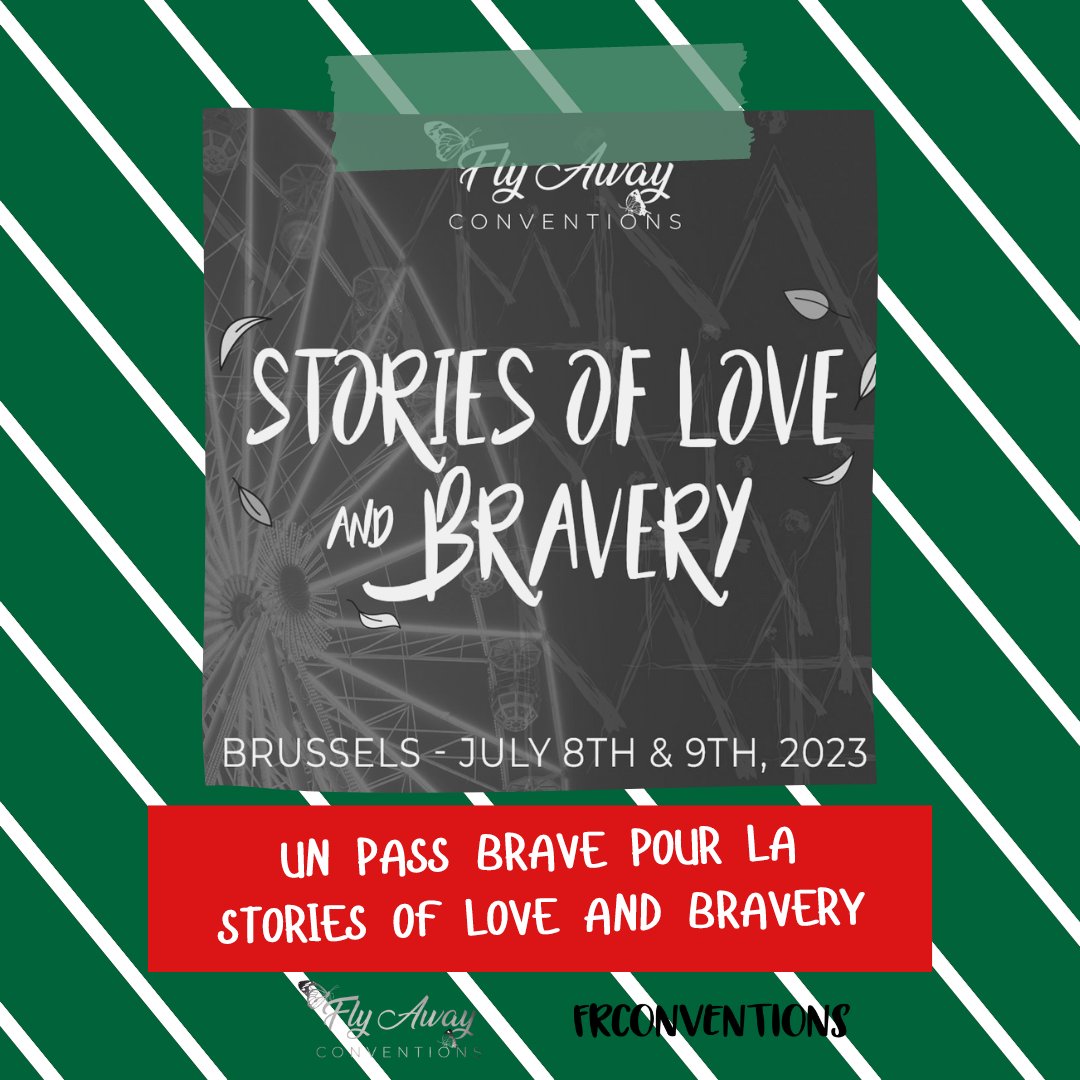 FrConventions's tweet image. [CONCOURS NOËL🎄]
Remporte un pass Brave pour la convention #Heartstopper et #LoveVictor : la #SOLB ! Pour ce faire :
- RT ce tweet
- Follow @FrConventions + @FlyAwayCon 
- Abonne-toi à notre chaîne YouTube : youtube.com/@FrConventions 

TAS : le 02/01