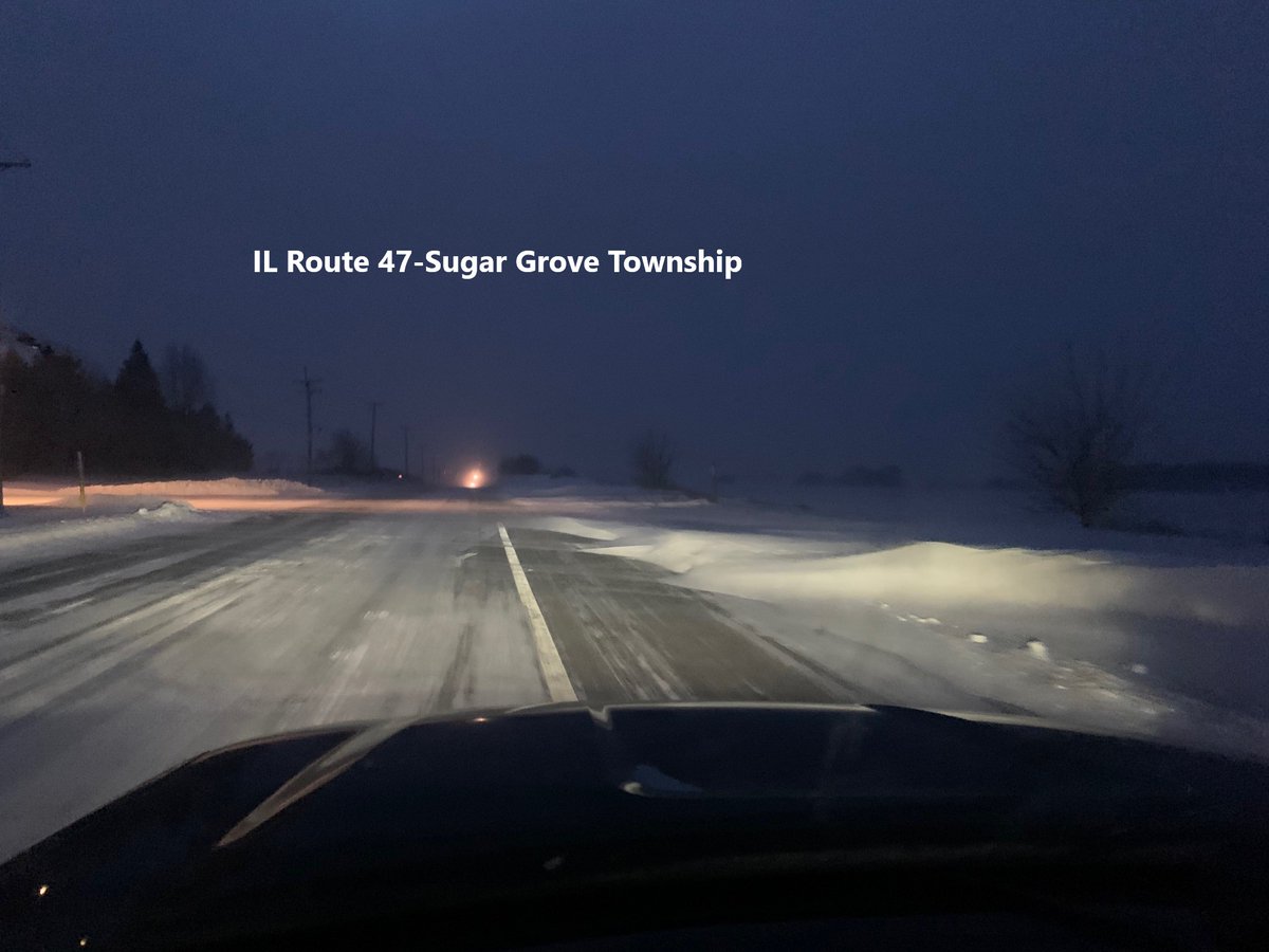 Good Morning Kane County!  We are currently at a blustery -8 Degrees.  

A few weather updates......

Roads are slick, and many continue to be drifted over due to high winds.   IDOT, KDOT as well as Township plows are out. 

#safefortheholidays #driveslowiniceorsnow