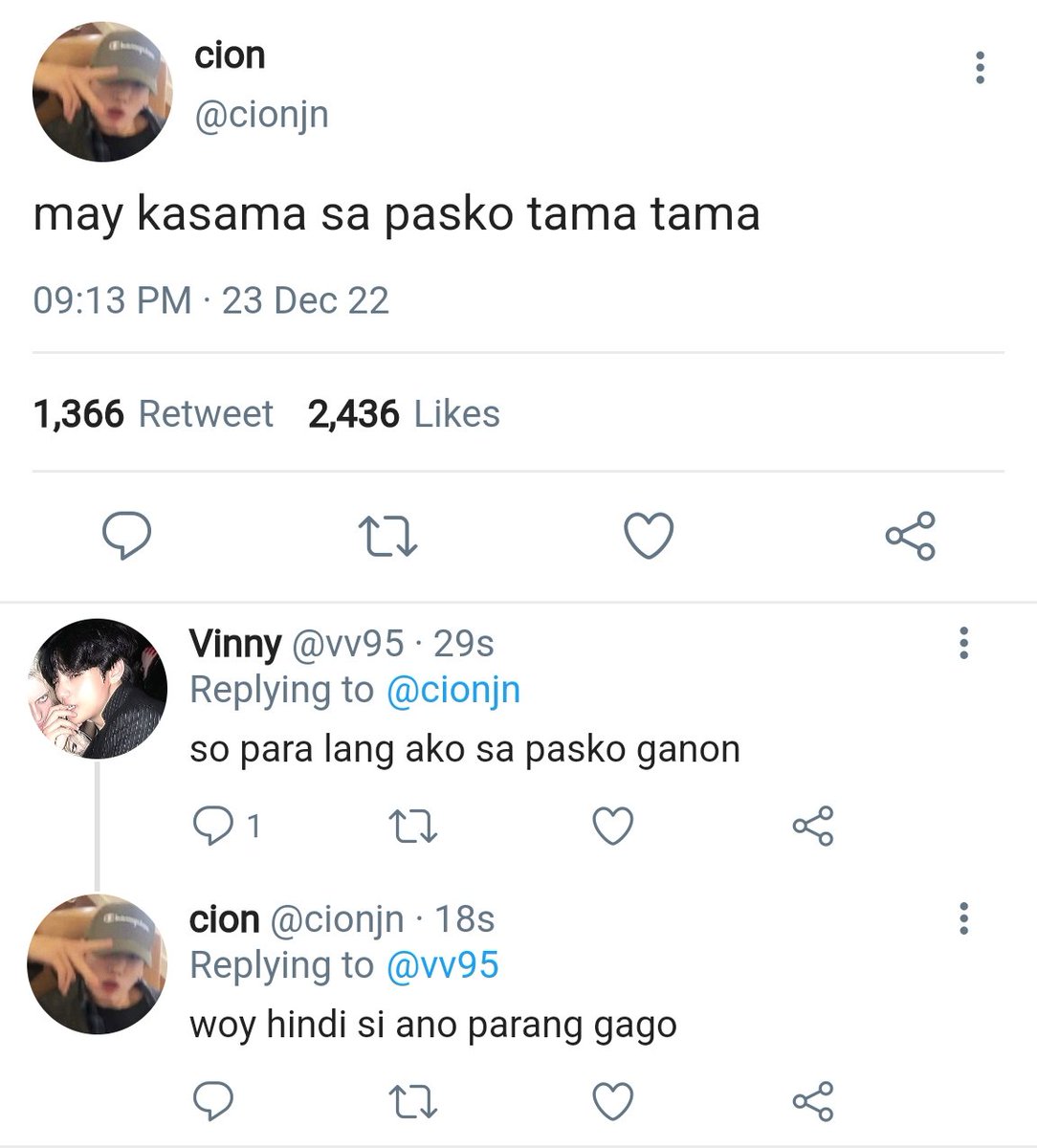 Filo #Taekookau Where In..

Vinny ( Kth ) And Cion ( Jjk ) Are Always Coming At Each Other'S Neck. 1400