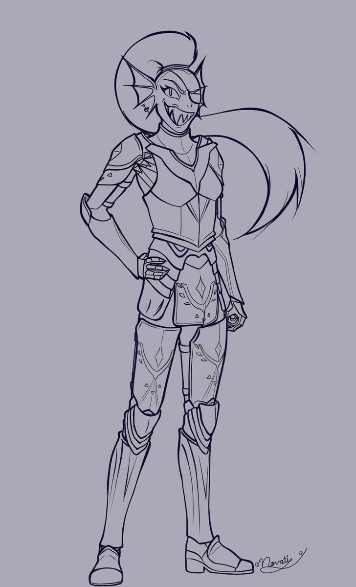 NovatiAndromeda's tweet photo. And the line art ~! https://t.co/NI8oL75ImY