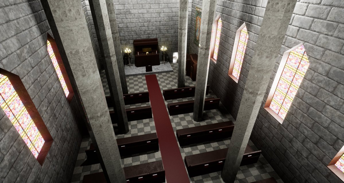 WakeTechGameDev's tweet image. In SGD 111, Introduction to Simulation and Game Development, our students familiarized themselves with Unreal and Unity by creating these environments.