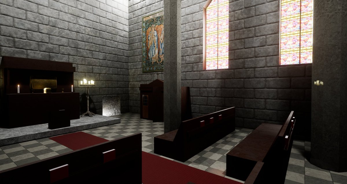 WakeTechGameDev's tweet image. In SGD 111, Introduction to Simulation and Game Development, our students familiarized themselves with Unreal and Unity by creating these environments.