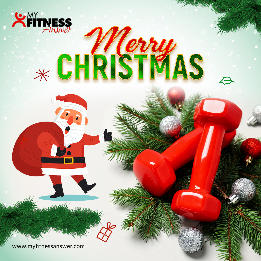 It's time to 'Sleigh' this Christmas with your fit body and healthy lifestyle. Team MyFitnessAnswer wishes you Merry Christmas. Visit: bit.ly/3FP9Xu4.
#fitnessenthusiast #fitnesstraining #fitness #christmas #newyear #fit