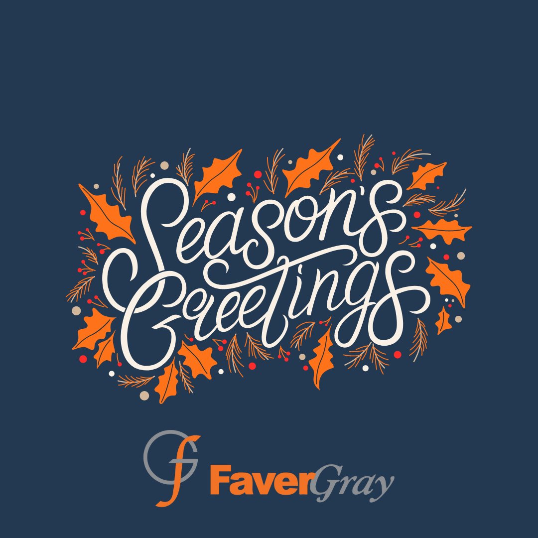 FaverGray's tweet photo. Wishing you a wonderful holiday season from your FaverGray Team! #HappyHolidays #FaverGray https://t.co/JG7VDA6tjq
