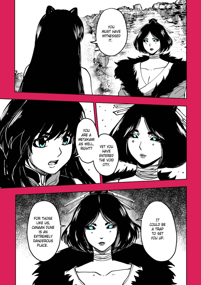 Chapter 4-2 is now LIVE at:

✨ metakami.io/the-manga ✨ 

More pages have been added to Chapter 4 of the Manga Reader. Voting, exclusive to our holders, closes in 7 days!