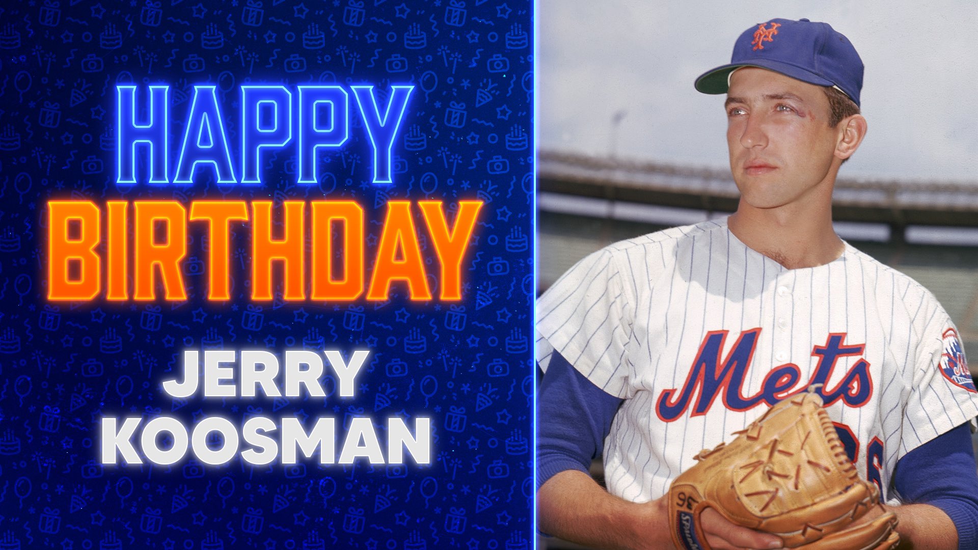 New York Mets on X: Happy birthday, Jerry Koosman! 🎁🎊   / X