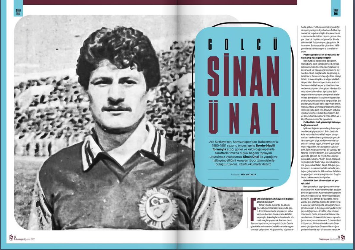 sinanunal9's tweet photo. Trabzonspor dergisi Ağustos ayı sayısı @Trabzonspor @TSDergi https://t.co/f7b9rHcVdR