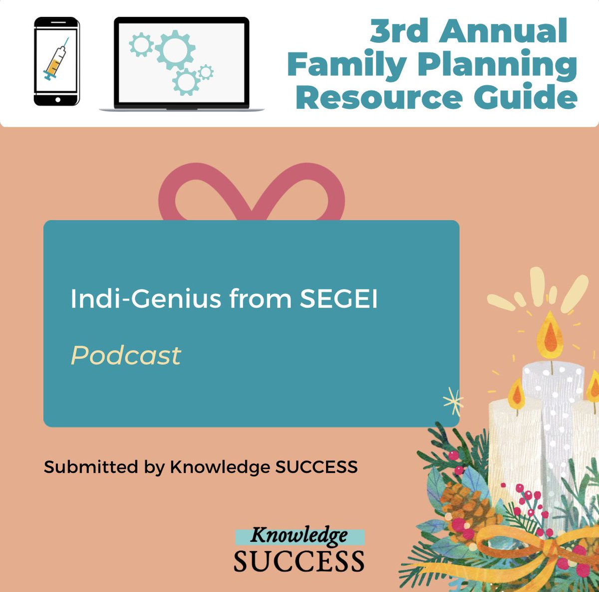 StrongEnoughGEI's tweet photo. Our Indi-Genius podcast is featured in the #FPResourceGuide from @fprhknowledge! Give it a listen if you haven’t already, and learn about this & other resources developed for the #FamilyPlanning workforce in 2022! #KM4FP https://t.co/J0XruL9woN @FP2030Global @USAIDNigeria https://t.co/gN5IdwasQ4