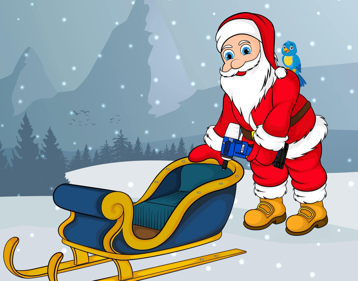 GESIPA_UK's tweet photo. Some final sleigh preparation for Santa before heading off on his annual journey, using of course - the Birdie. Merry Christmas to all from GESIPA UK!
#GESIPA #Birdie #rivetgun https://t.co/Co2iOiPDx0