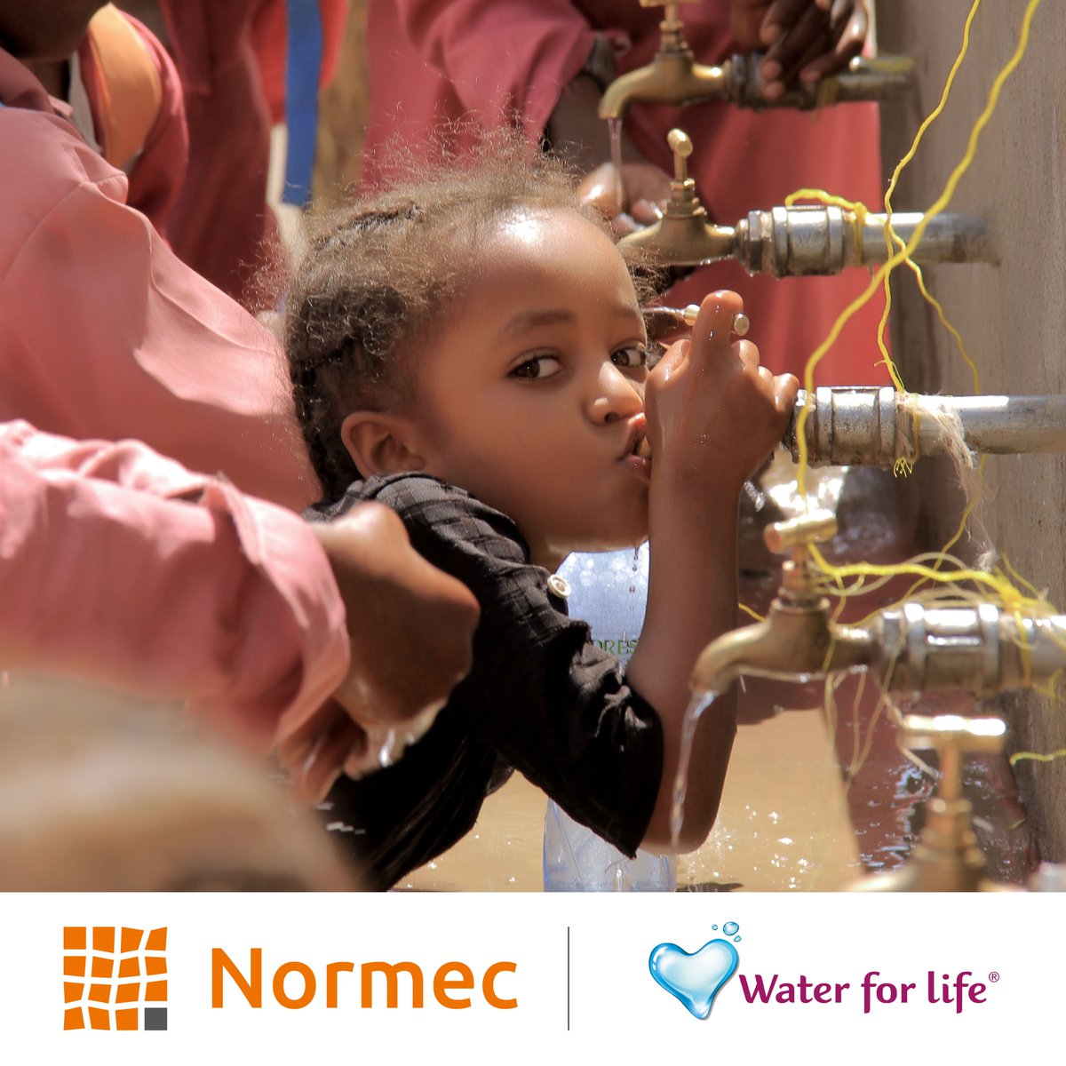 Hartelijk dank Normec Group en Normec OWS voor de donatie aan Water for Life. Deze donatie staat gelijk aan ongeveer 2.300 meter waternetwerk, dat ongeveer 1.012 inwoners van de wijk Mudada in Chibuto, Mozambique, bedient.