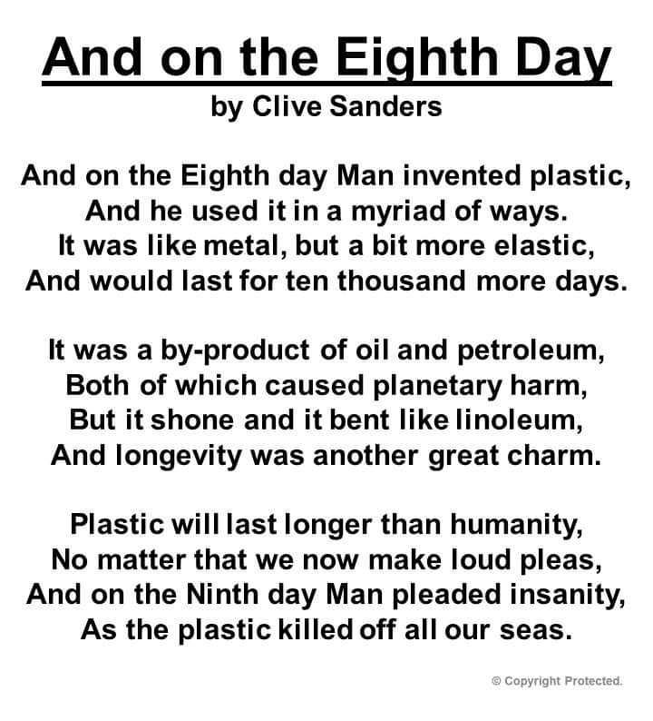 #SomersetLandscapeArtistandPoet  #plasticpollution #plasticfree #plastic