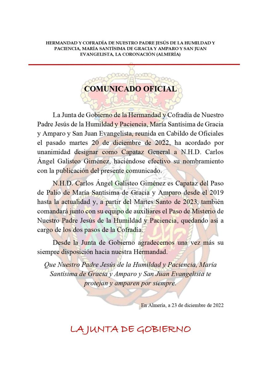 Coronacion_Al tweet picture