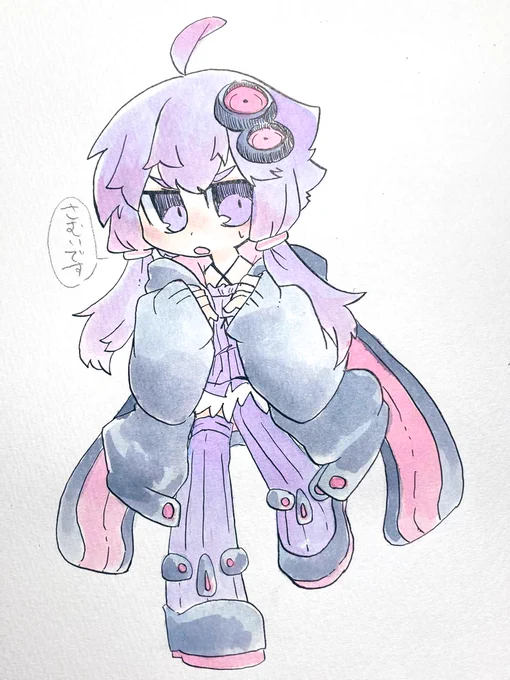 ゆかり「さむいですマスター」厚着しなさい 