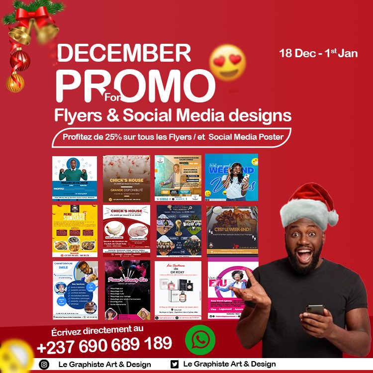 Le_Graphiste237's tweet photo. Logo - Bannières - Flyers - Affiches - social media poster - et tous les autres travaux graphiques https://t.co/G9qvfTeQkF