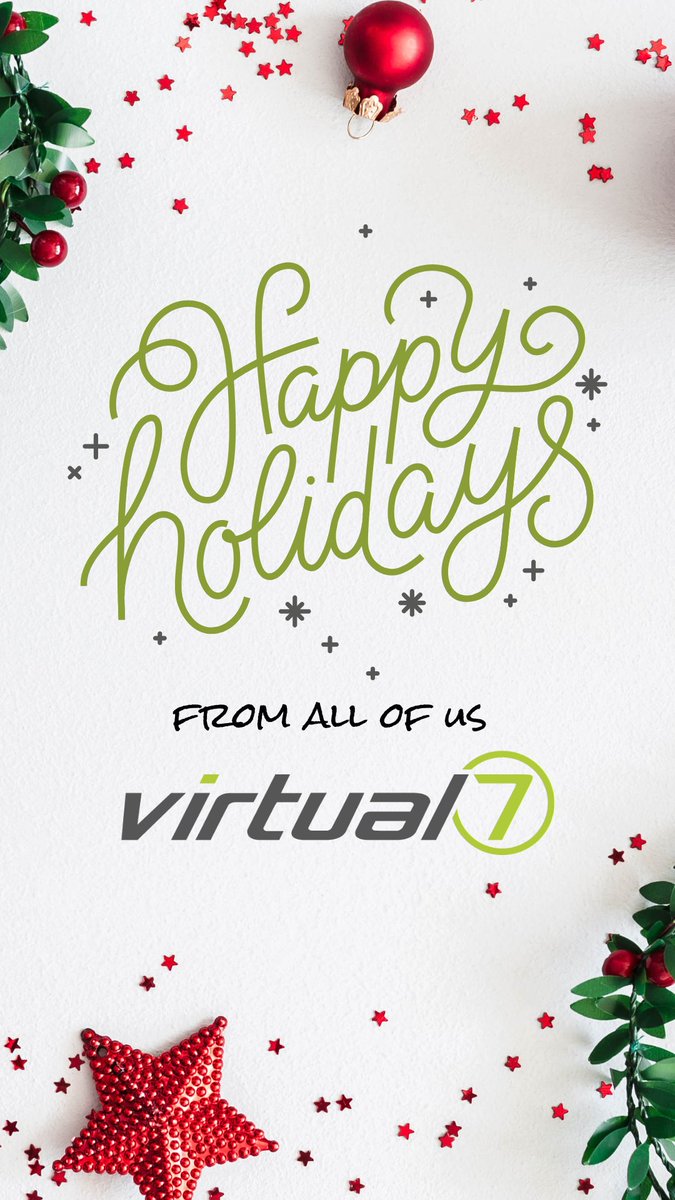 virtual7's tweet photo. 🎇 𝗛𝗮��𝗽𝘆 𝗛𝗼𝗹𝗶𝗱𝗮𝘆𝘀 𝗳𝗿𝗼𝗺 𝗮𝗹𝗹 𝗼𝗳 𝘂𝘀 🎇

Habt eine besinnliche Zeit und genießt die freien Tage mit euren Liebsten! 😇 

#christmas #holidays #virtual7 https://t.co/8fK0vi6w6P
