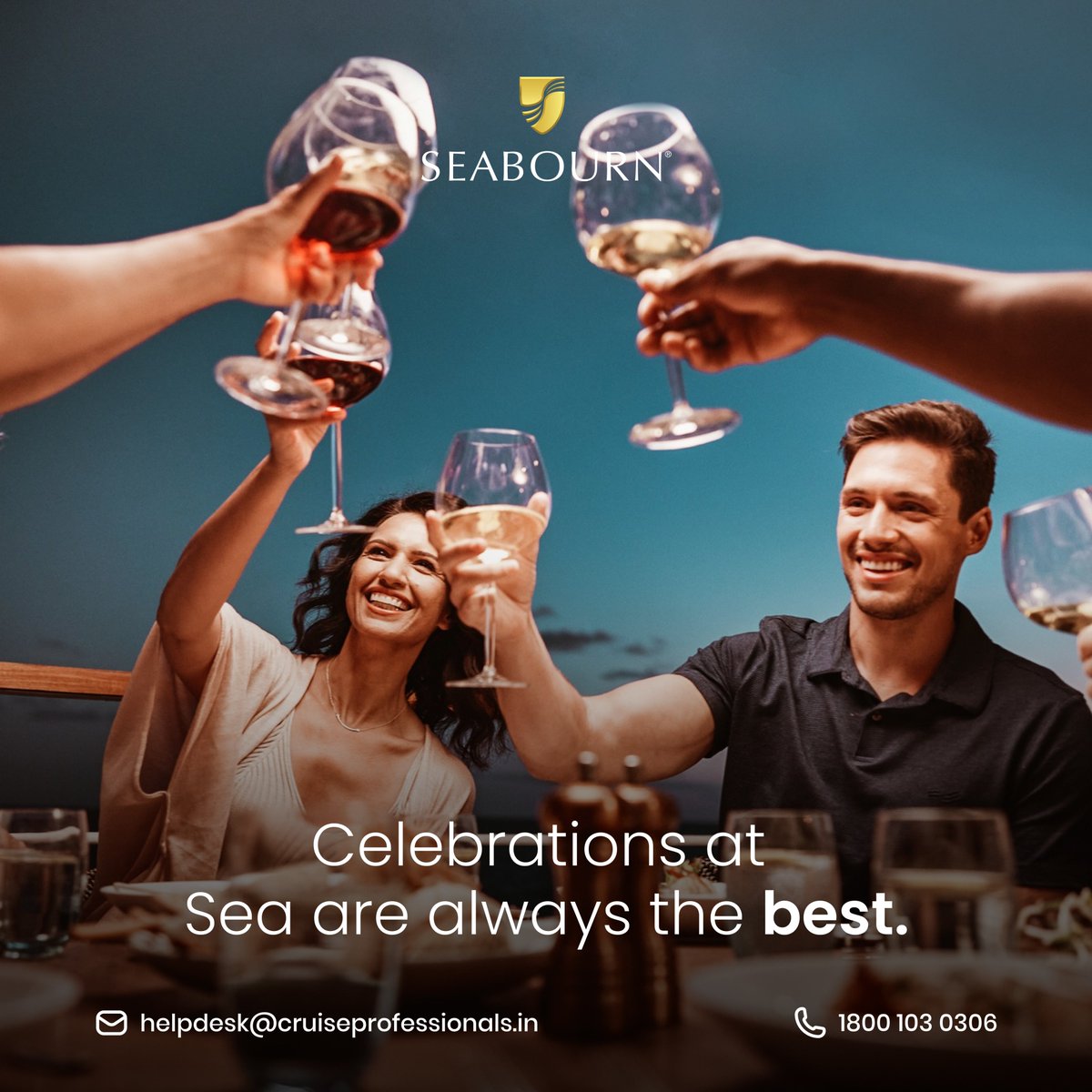 Celebrations at Sea are always the best, especially when they are celebrated with Seabourn.

#seabourn #cruiseprofessionals #luxurytravel #seabournmoments #seastheday #cruising #celebrations