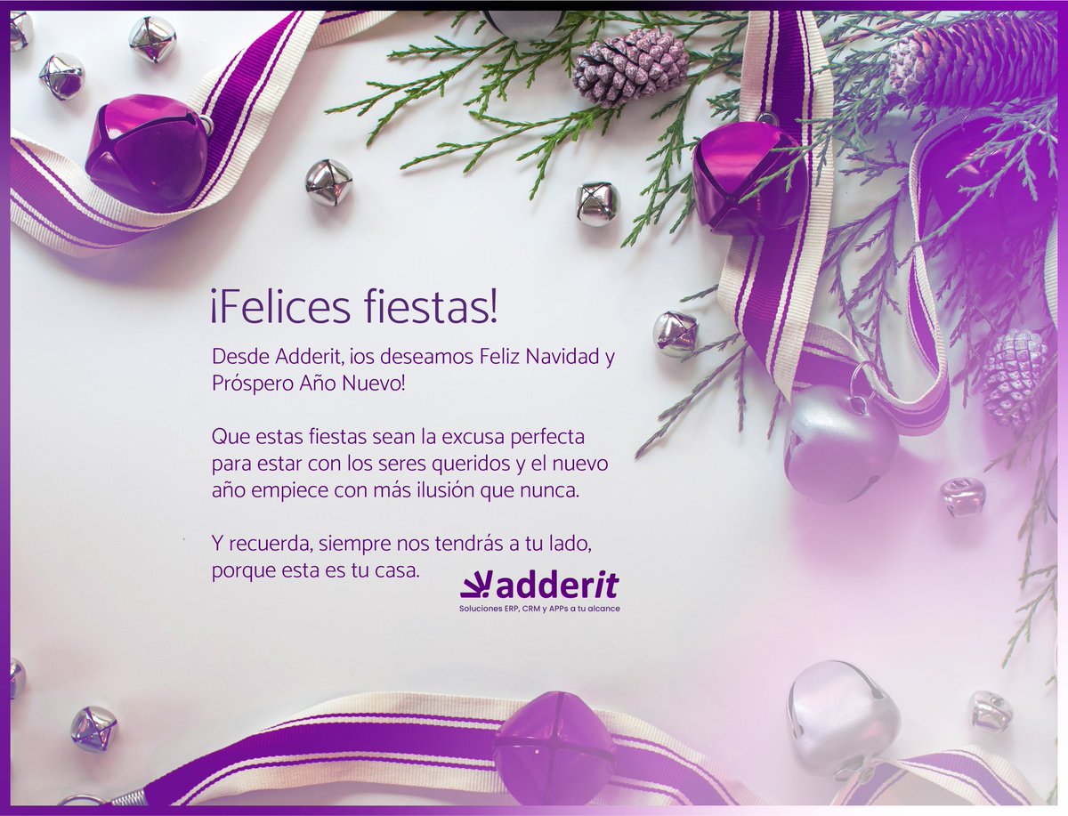 AdderitQA's tweet photo. ¡Desde Adderit, queríamos desearos a tod@s unas felices fiestas y un fantástico próximo año!
¡Esperamos poder sorprenderos mucho más este año que viene y seguir creciendo a vuestro lado!
¡Por nuevas experiencias y nuevos retos que asumir!
Equipo #Adderit https://t.co/mUGZxTaHLt