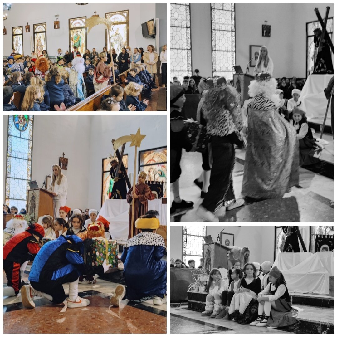 fecmips's tweet photo. Un Belén muy vivo.
Ayer, en la Iglesia,todo el alumnado, profes y familias que se acercaron, fuimos partícipes de una de las nuevas tradiciones que se van a quedar: el #BelénViviente que la clase de #cuartoEP preparó.
¡Qué cosa tan bonita y emotiva!
@colegiosfec @pastoralfec https://t.co/leRfTi4rOQ