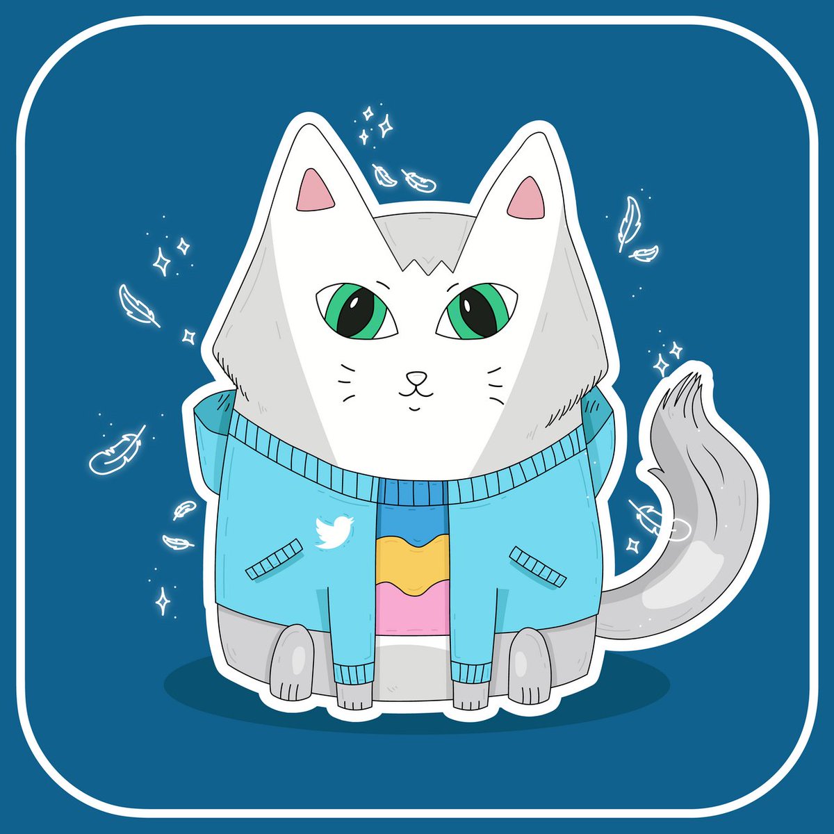 GM my #NFT friends! Today IS THE DAY

I got first bid!!! on this lovely NOVEMBER CAT on <a href="/foundation/">Foundation 🌐</a> 

I am so HAPPY! Thank u for choosing my art.

23 hours left! Check this lovely NFT here 👇👇👇
foundation.app/@NFTkitties.ar…