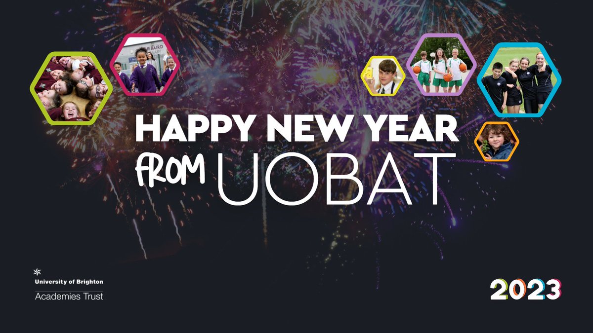 Wishing everyone a very happy and healthy 2023 from us all here at #UoBAT 💫