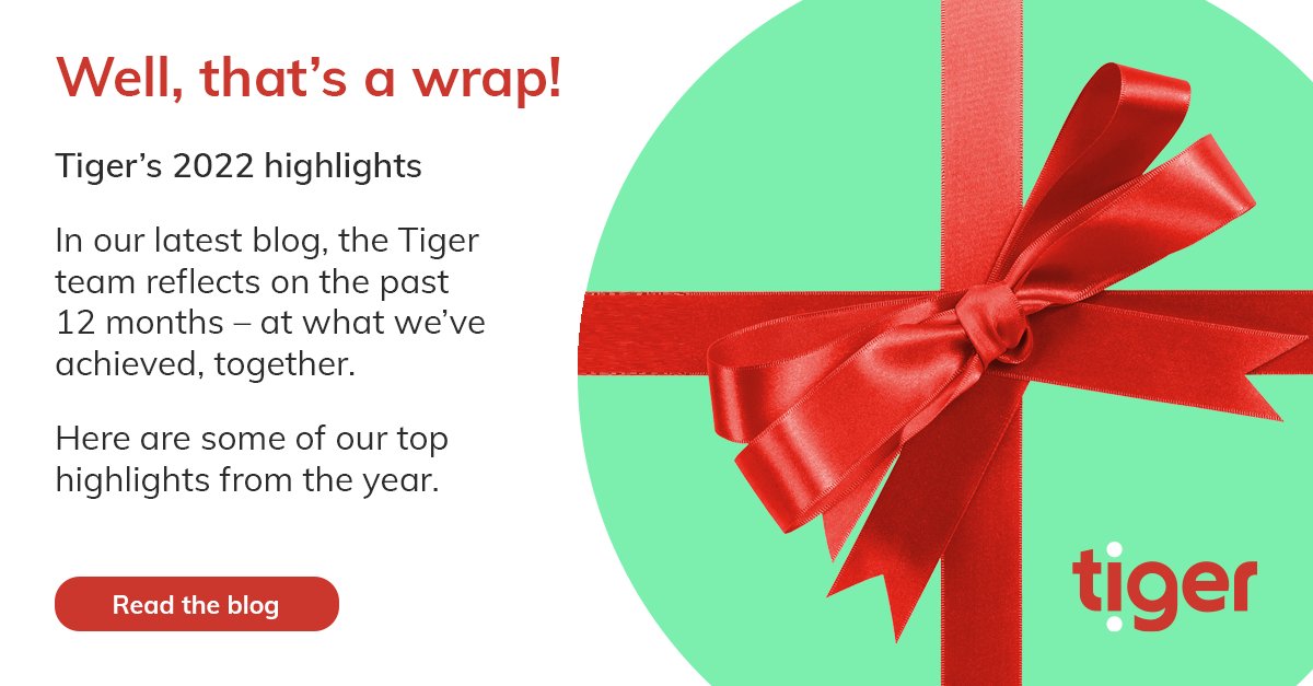 tiger_analytics's tweet image. Well, that’s a wrap! 

In our latest blog, the Tiger team reflects on the past 12 months – at what we’ve achieved, together.
Here are some of our top highlights from the year: 

tiger.io/blog/tigers-20…