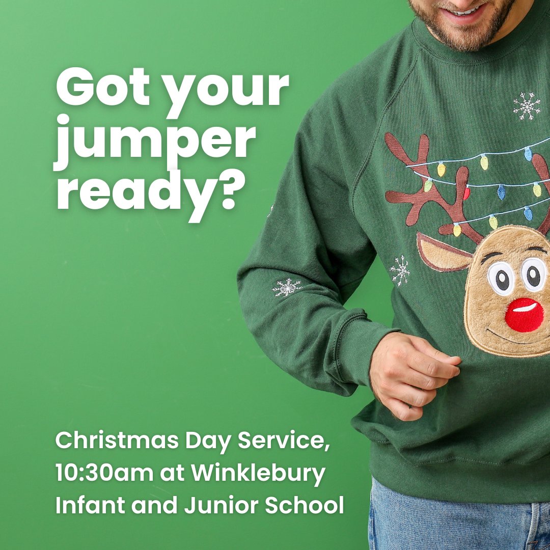 Are you joining us on Christmas Day? If so pop on some festive fashion, and you'll get a chance to show it off - and, a little prize!