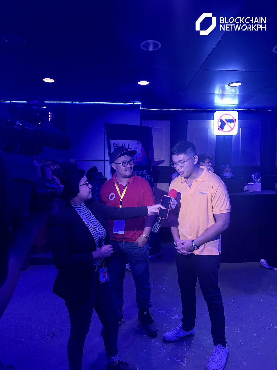 Connectweb3ph's tweet image. LOOK: Our CEO &amp;amp; Founder @kenberey with @bitskwela CEO &amp;amp; Co-founder @ReyesJiro on an interview by @PTVph during @bullorbearph Davao🎥

It opens the opportunity &amp;amp; introduces #web3 &amp;amp; #crypto to Filipinos locally, through other mediums, both television &amp;amp; radio📺📻

1/2
