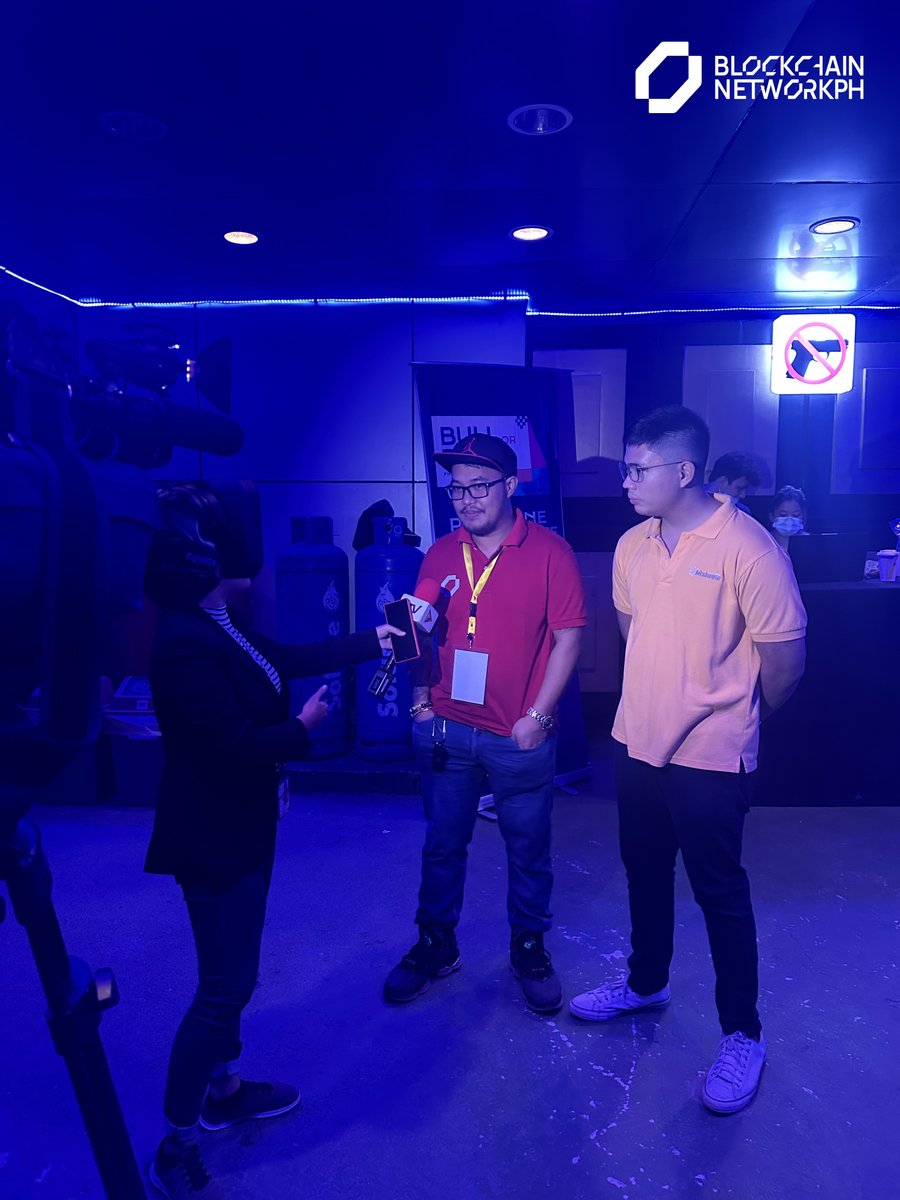 Connectweb3ph's tweet image. LOOK: Our CEO &amp;amp; Founder @kenberey with @bitskwela CEO &amp;amp; Co-founder @ReyesJiro on an interview by @PTVph during @bullorbearph Davao🎥

It opens the opportunity &amp;amp; introduces #web3 &amp;amp; #crypto to Filipinos locally, through other mediums, both television &amp;amp; radio📺📻

1/2