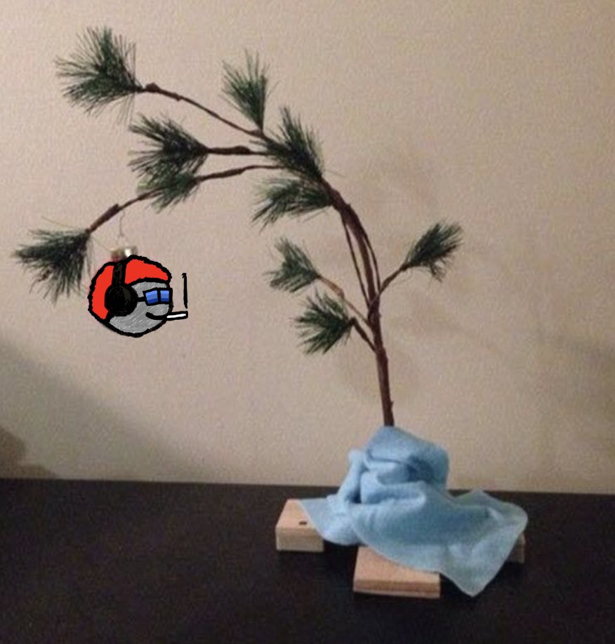 Gm mfers, <a href="/mfer4779/">Gordonᵐᶠᵉʳ</a> made his Xmas tree just in time, please tell him we like it🫡