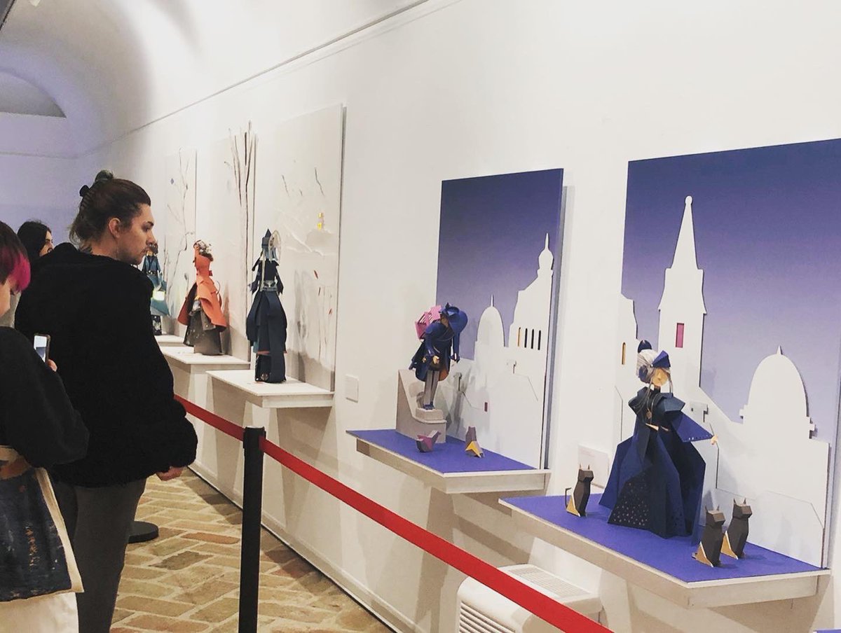 CiTextil's tweet photo. Mañana de expos con Grado Medio de Confección y Moda. Primero Impresionistas en @baluarte y luego Historias con Alma de Papel (de Mila García) en el Polvorín de la Ciudadela. @Pamplonacultura https://t.co/a5xiosMLq4