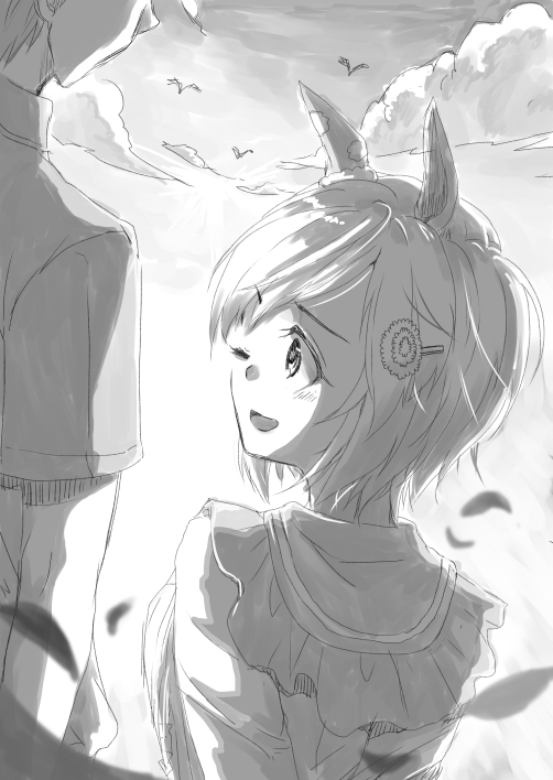 12/30金曜日西ふ-07b「オズワルドのろうごく」様にて発行のセイウンスカイ中心小説『セイウンスカイは正論男に褒められたい』上下巻もよろしくおねがいします!私は表紙と挿絵と色々描かせていただきました🌼
こちらも通販あります!
上巻⇒https://t.co/epmLcnCZac
下巻⇒https://t.co/4XhaJobH4S 