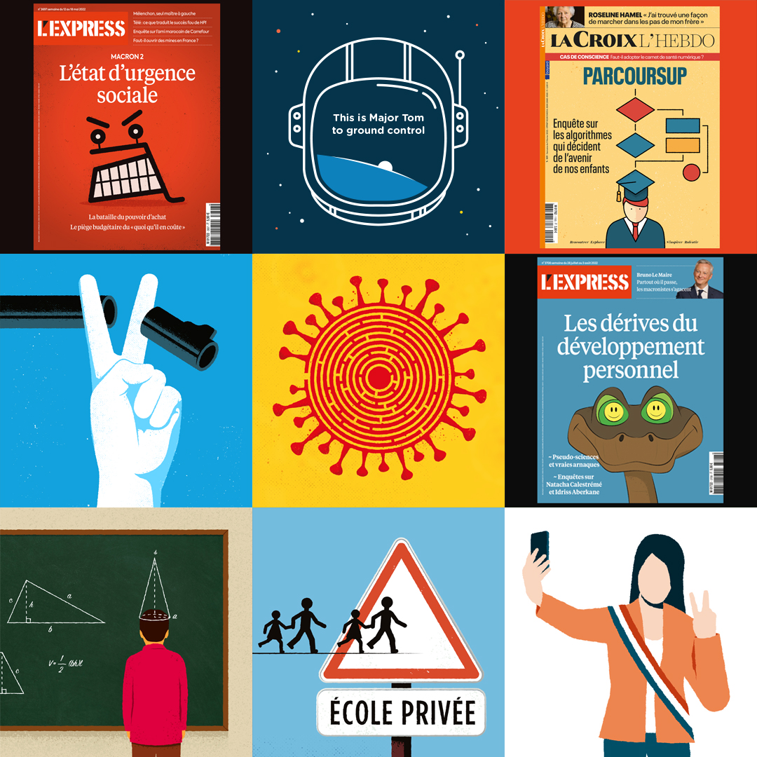 Comme chaque année un petit #bestnine perso :
Un grand merci pour votre confiance !
#editorialillustration #MajorTom