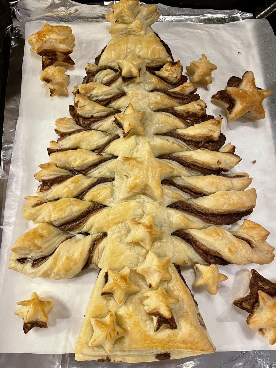 JoedsyRN's tweet photo. Nutella Christmas tree π #nutella #homemade #formygirls https://t.co/1HJ0WBRtU6
